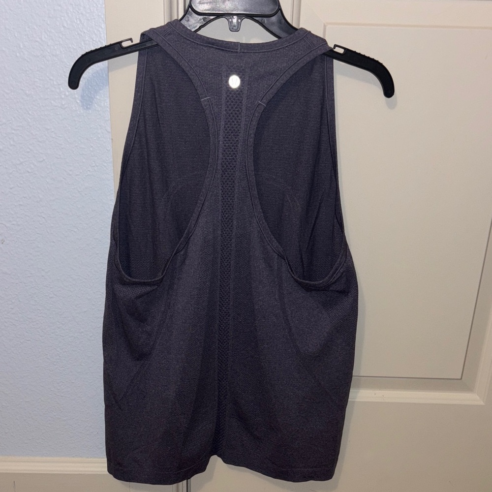 lululemon Swiftly Purple Heather Tank Top 12 - Picture 4 of 5